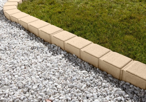 Matériaux de bordure pour allées en béton