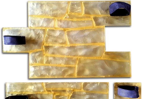 Tampons à texture en pierre : un aperçu