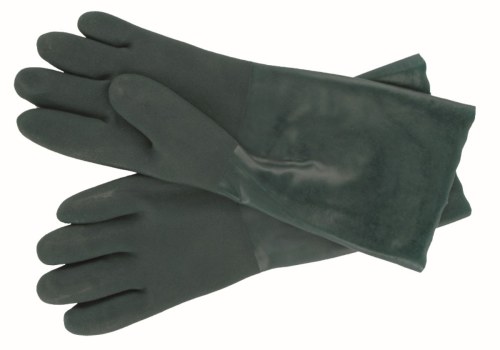 Gants et masques de protection pour l'étanchéité du béton